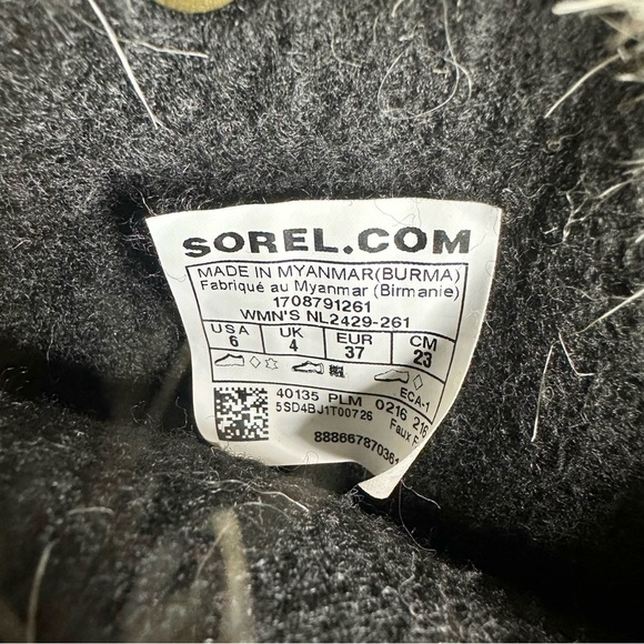 Sorel Joan of Arctic Waterproof Camel Red Faux Fur Tall Winter Boots Women’s 6 - Picture 11 of 12